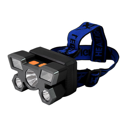 5 Led Headlamp Usb Rechargeable Head Light (1 Pc)